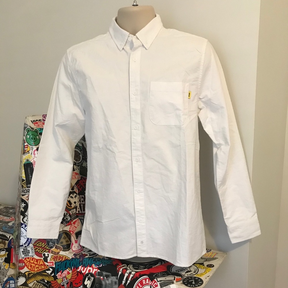 Golf Wang White Collared Shirt